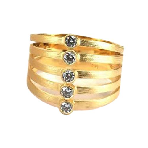Marika Desert Gold 14k Gold Ring - 5785