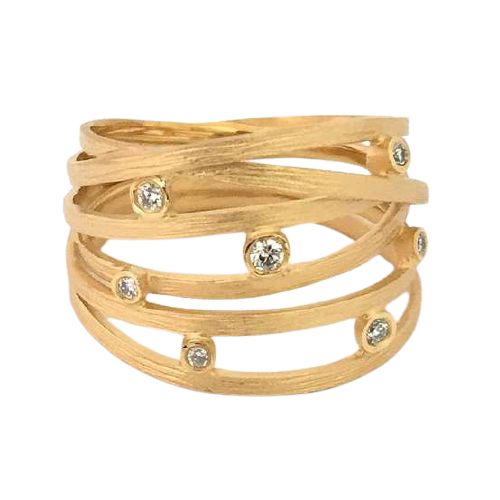 Marika Desert Gold 14k Gold Ring - 5801