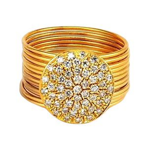 Marika Desert Gold 14k Gold Ring - 5961