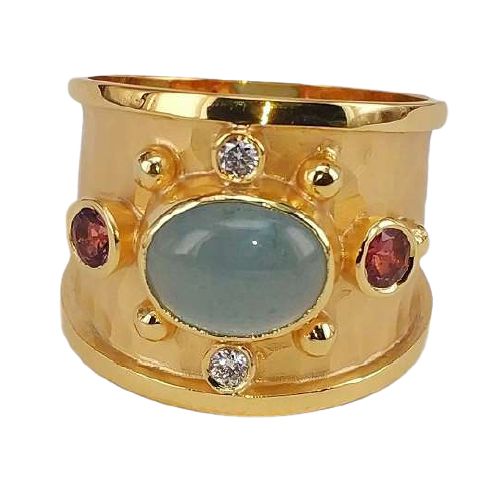 Marika Desert Gold 14k Gold Ring - 7298