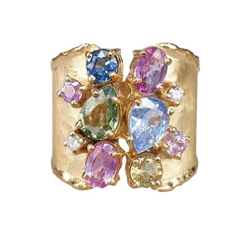 Marika Desert Gold 14k Gold Ring - 7925
