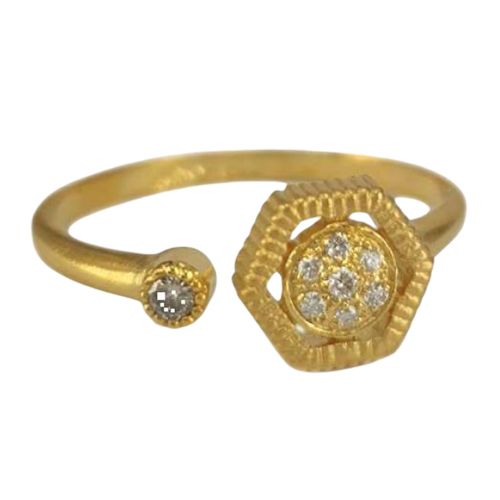Marika Desert Gold 14k Gold Ring - 8072