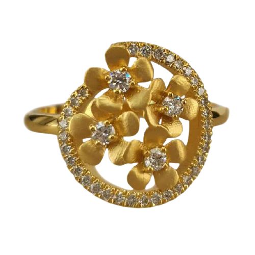 Marika Desert Gold 14k Gold Ring - 8086