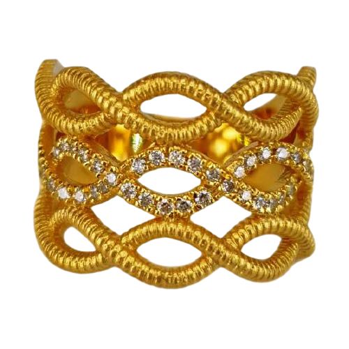 Marika Desert Gold 14k Gold Ring - 8096