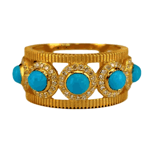 Marika Desert Gold 14k Gold Ring - 8097