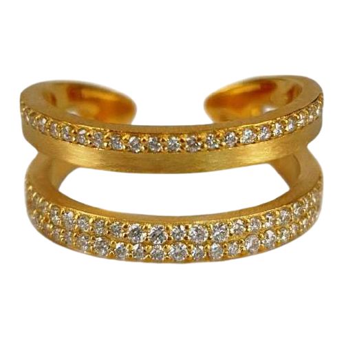 Marika Desert Gold 14k Gold Ring - 8104