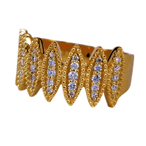 Marika Desert Gold 14k Gold Ring - 8147