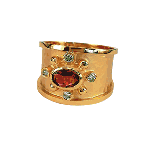 Marika Desert Gold 14k Gold Ring - 8195