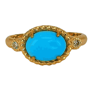 Marika Desert Gold 14k Gold Ring - 8218
