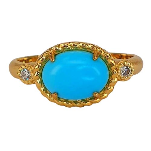Marika Desert Gold 14k Gold Ring - 8218