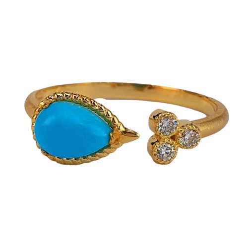 Marika Desert Gold 14k Gold Ring - 8219