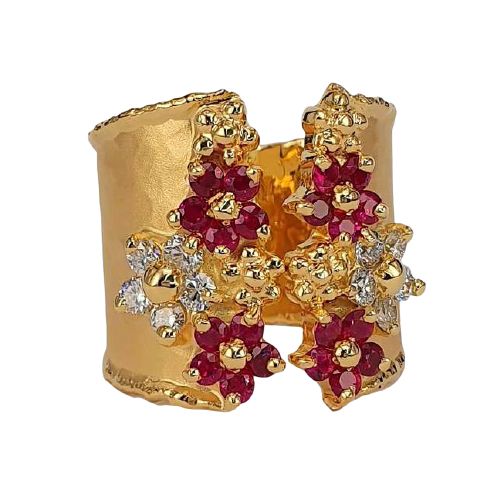 Marika Desert Gold 14k Gold Ring - 8236