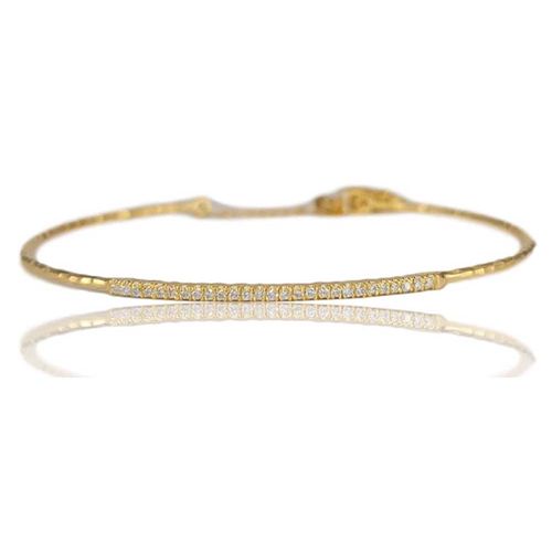 Capri Diamond 14k Gold Bracelet - M8010