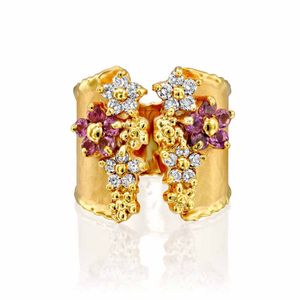 Marika Desert Gold 14k Gold Ring - 7307