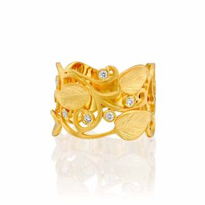 Marika Desert Gold 14k Gold Ring - 4036