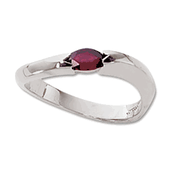 Marquis White Gold Rings