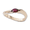 Marquis Ruby Ring - 14K Yellow Gold Size 7