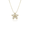 Marquise Diamond Flower Pendant 11mm, Hawaiian Inspired  Pendant, KPP-0019