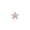 Marquise Diamond Flower Pendant 12mm, Hawaiian Inspired  Pendant, KPP-0020/ RG