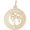 Maui Palm Charm - 10K Gold