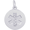Medical Symbol Charm White Gold - 10-5098