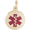 Medical Symbol-Red Paint Charm 10K Gold - 10-5203-1