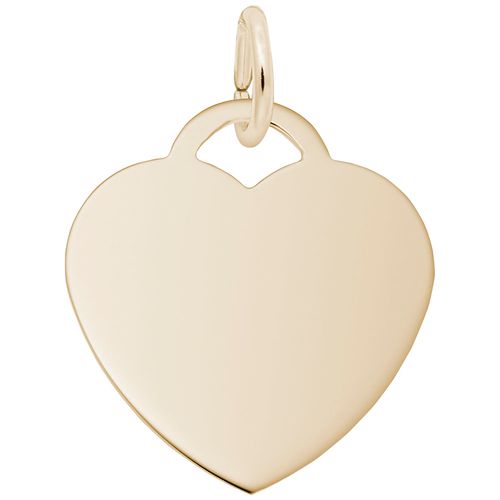 Medium Heart - 35 Series Charm - 10K Gold - 10-8421-35