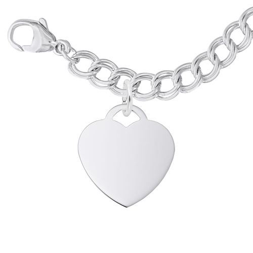 Medium Heart Charm Bracelet Set - 27-8421-s 