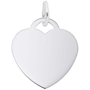 Medium Heart - Classic W/9152 Necklace  - Sterling Silver  - 28-8421-52-SS