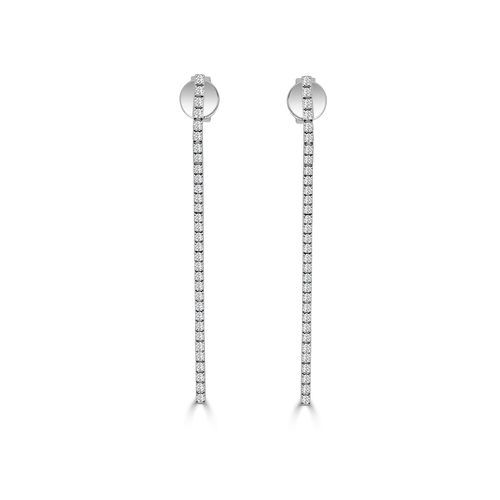 Medium Line Hanging Earrings