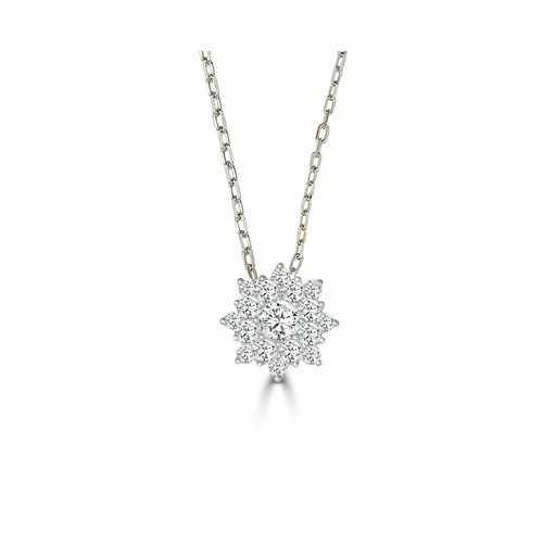 Medium Lumina Diamond Cluster Pendant