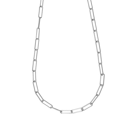 Medium Paperclip Necklace - Sterling Silver - 33-0310-22-ss