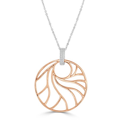 Medium Polished Venus Diamond Pendant