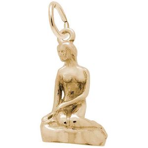 Mermaid Charm 14K Gold - 10-1431-0-14K