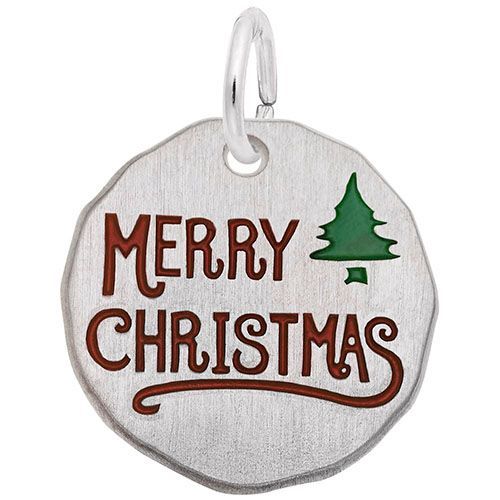 Merry Christmas W/9152 Necklace  - Sterling Silver  - 28-1634-52-SS