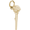 Microphone Charm 10K Gold - 10-6233