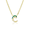 Mini Opal Inlay Wave Pendant, Hawaiian Inspired  Pendant, MWP-0072