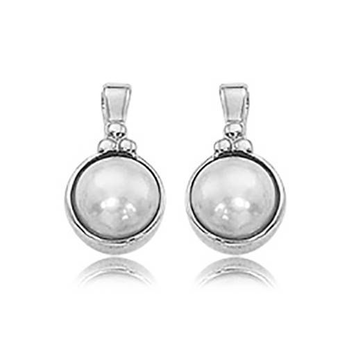 Mobe Pearl Pendant - Sterling Silver
