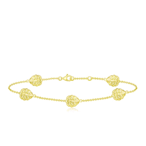 Monstera Link Bracelet