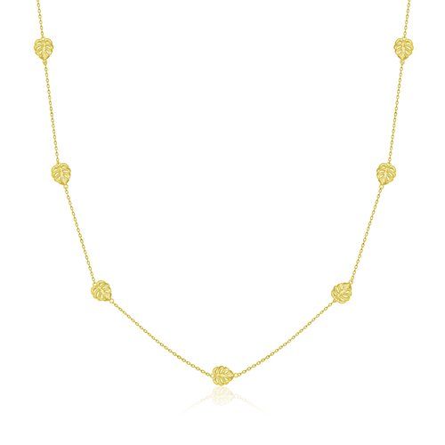 Monstera Link Necklace