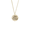 Moon And Back Necklace Set - Gold Plated - 29-1535-87-GP