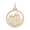 Mormon Temple Charm Gold Plated - 10-6382