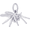 Mosquito Charm Silver - 10-2777