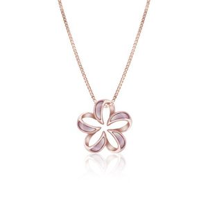 Mother of Pearl Floating Plumeria Pendant 13mm, Hawaiian Inspired  Pendant, PCP-0049/ RG
