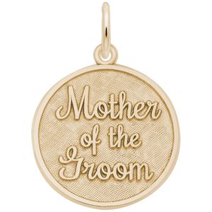 Mother of the Groom Charm - 10K Gold - 10-1842-10kg