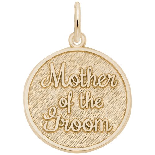 Mother of the Groom Charm - Gold Plated - 10-1842-gp