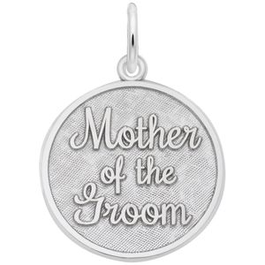 Mother of the Groom Charm - Sterling Silver - 10-1842-s
