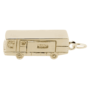 Motor Home Charm - 14k Gold - 10-1936-0-14K