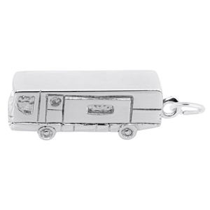 Motor Home Charm - 14k Gold - 10-1936-0-14KW