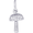 Mushroom Charm White Gold - 10-2327